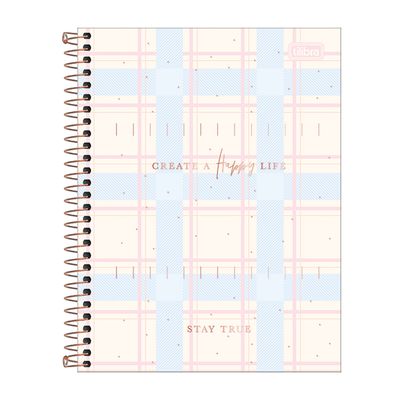 Caderno Colegial Tilibra Espiral Capa Dura Soho 10 Matérias Capas Diversas - Item Sortido