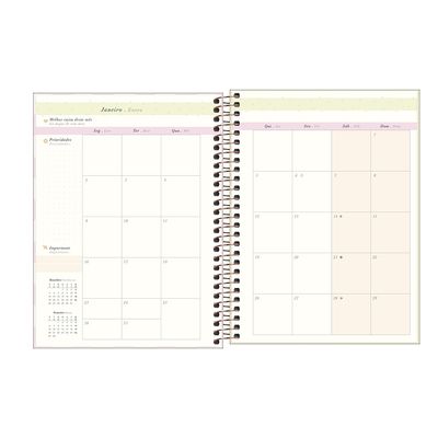 Agenda Planner Tilibra Espiral Soho Capas Diversas - Item Sortido
