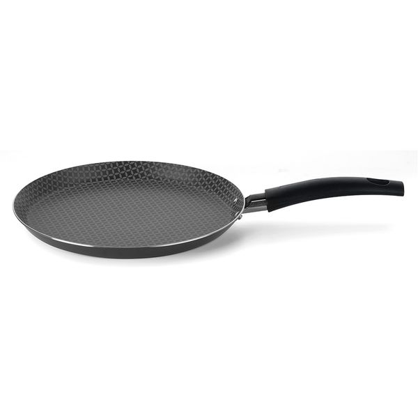Panquequeira Antiaderente Multiflon Preta 22cm