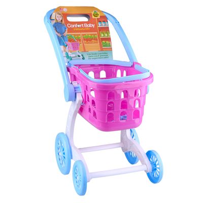 Carrinho de Supermercado Confort Baby Samba Toys