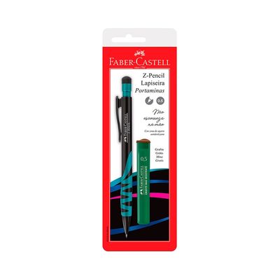 Lapiseira Faber-Castell Z-Pencil Mix 0.5mm com Mina Refil 0.5mm - Item Sortido