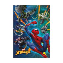 Caderno Brochura Tilibra Capa Dura 1/4 Spider-Man Capas Diversas - Item Sortido