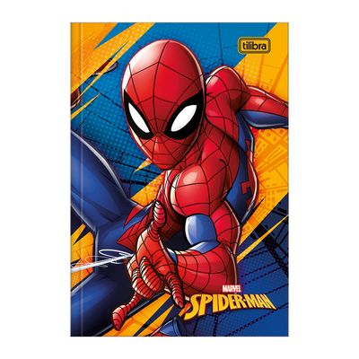Caderno Brochurão Tilibra Capa Dura Spider-Man Capas Diversas - Item Sortido