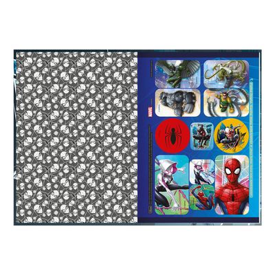 Caderno Brochura Tilibra Capa Dura 1/4 Spider-Man Capas Diversas - Item Sortido