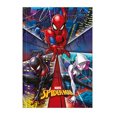 Caderno Brochurão Tilibra Capa Dura Spider-Man Capas Diversas - Item Sortido