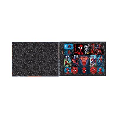Caderno  Cartografia Tilibra Capa Dura Spider-Man Capas Diversas - Item Sortido