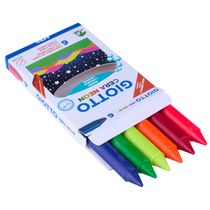 Gizão Cera Giotto Maxi 06 Cores Neon