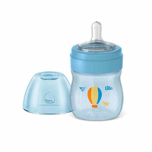 Mamadeira Lillo Sp Evolution Primeiros Passos Silicone Menino 150ml