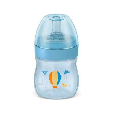 Mamadeira Lillo Sp Evolution Primeiros Passos Silicone Menino 150ml