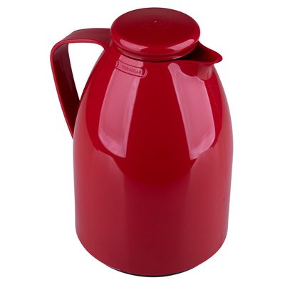 Bule Térmico Termolar Luna Plástico com Infusor Vermelho 1L