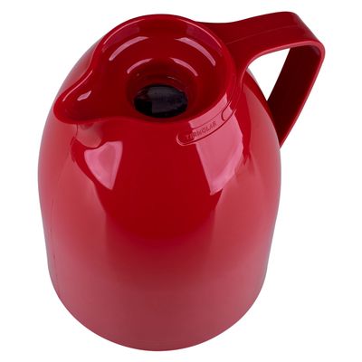 Bule Térmico Termolar Luna Plástico com Infusor Vermelho 1L