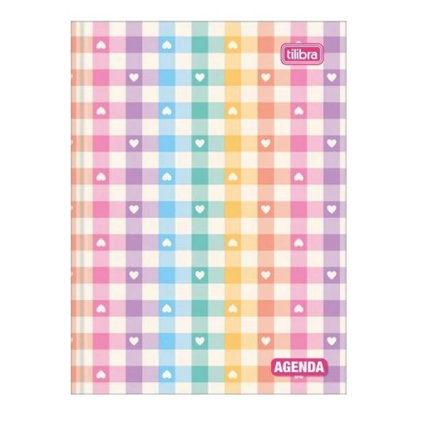 Agenda Permanente Tilibra Costurada Modelo D+ M3