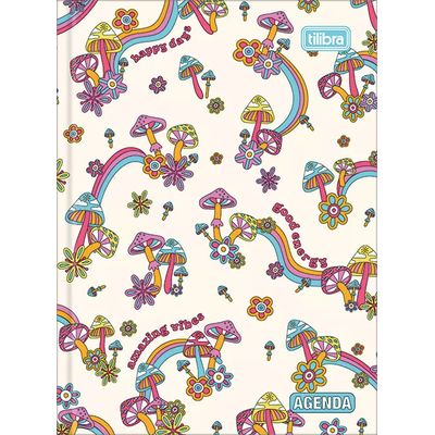 Agenda Permanente Tilibra Costurada Modelo D+ M3