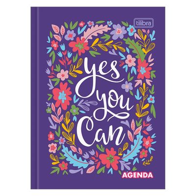 Agenda Permanente Tilibra Costurada Modelo D+ M3