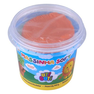 Massa de Modelar Canson Soft Utiguti Base de Amido Laranja 140g