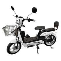 BICICLETA ELETRICA VIX BRANCA - DESMONTADA