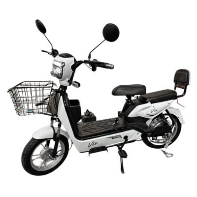 BICICLETA ELETRICA VIX BRANCA - MONTADA