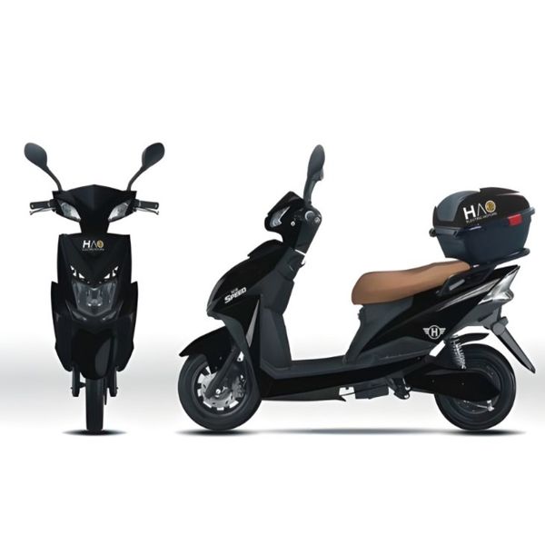 MOTONETA ELETRICA SPEED PRETA - MONTADA