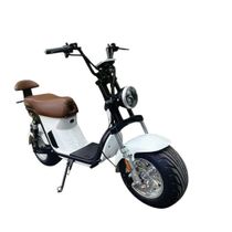 BICICLETA ELÉTRICA HARLEY 16 BRANCA - MONTADA