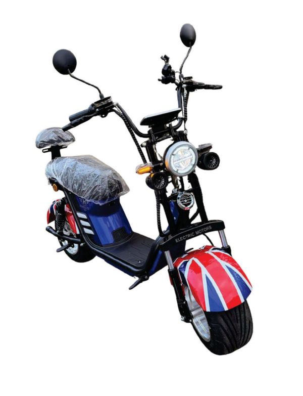 BICICLETA ELÉTRICA HARLEY 16 REINO UNIDO - MONTADA