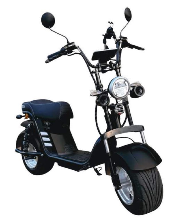 MOTONETA ELÉTRICA HARLEY 16 FAN AZUL - DESMONTADA