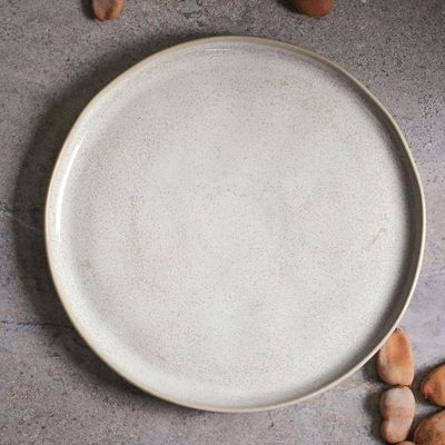 Conjunto de Pratos Rasos Bio Latte 29cm 6 Peças Porto Brasil n/a