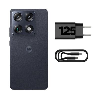 Smartphone Motorola Signature 6.8 512GB 5G 165Hz Câmera Tripla 50MP Preto