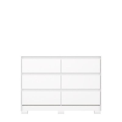 Cômoda 6 Gavetas Layla Casa 812 Branco