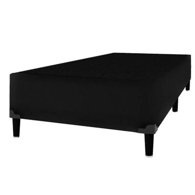 Conjunto Box Solteiro Itaflex Colchão Gazin 41x88x188 Preto