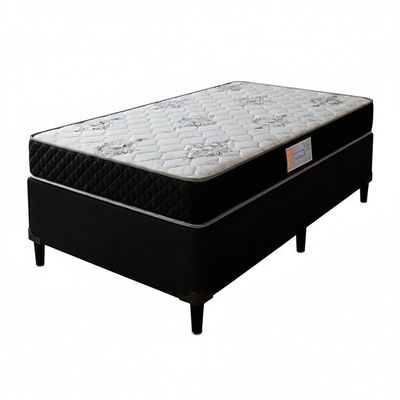 Conjunto Box Solteiro Itaflex Colchão Gazin 41x88x188 Preto