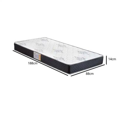 Conjunto Box Solteiro Itaflex Colchão Gazin 41x88x188 Cinza