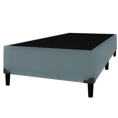 Conjunto Box Solteiro Itaflex Colchão Gazin 41x88x188 Cinza