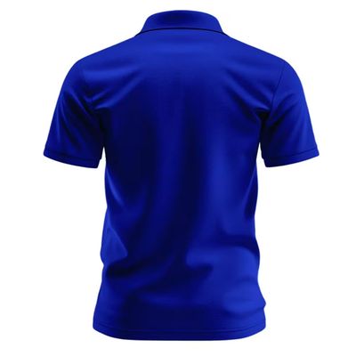 Camisa Polo Manga Curta Estampada Algodão Azul Grupo Casas Bahia M / Azul