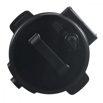 Panela De Pressão Elétrica Mecânica 4L Midea Portáteis Preto/inox 220V