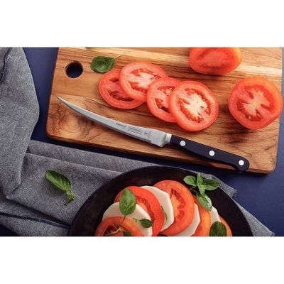 Faca Para Tomate Tramontina Century Com Lâmina Em Aço Inox Fibra De Vidro Preto 5 Tramontina