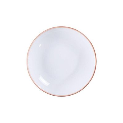 Prato Fundo Tramontina Jeri Mocha Em Porcelana 25 Cm Tramontina