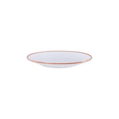 Prato Sobremesa Tramontina Jeri Mocha Em Porcelana 19 Cm Tramontina