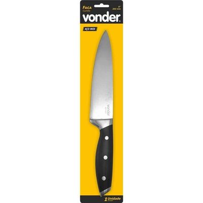 Faca Para Churrasco, 8, Aço Inox, Vonder Ostenvonder