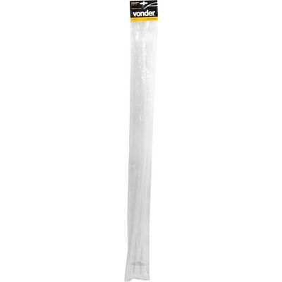 Abraçadeira De Nylon, Branca, 1.000 Mm X 9,0 Mm, Com 10 Peças, Vonder Ostenvonder