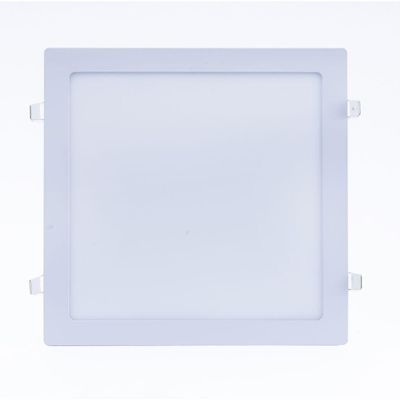 Plafon Led Slim 6w Quadrado Embutir 6500k Branco Frio Bivolt ? Unidade