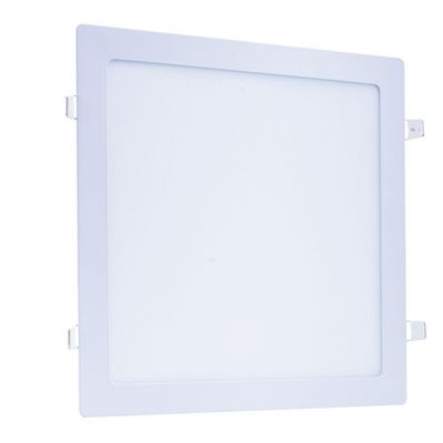 Plafon Led Slim 6w Quadrado Embutir 6500k Branco Frio Bivolt ? Unidade