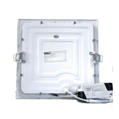 Plafon Led Slim 6w Quadrado Embutir 6500k Branco Frio Bivolt ? Unidade