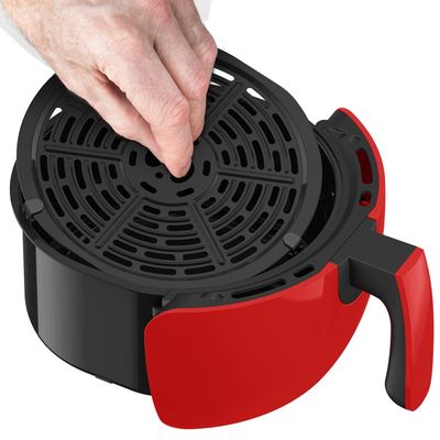 Fritadeira Elétrica Air Fryer Arno Easy Fry EZFV 3,2L Vermelha - 110V