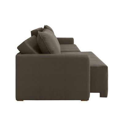 Sofá Cama Montana Retrátil E Reclinável 3 Lugares Sofatec Grafite
