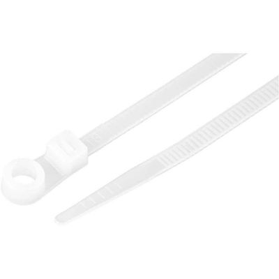 Abraçadeira De Nylon Para Parafusos, Branca, 300 Mm X 4,8 Mm, Vonder Ostenvonder