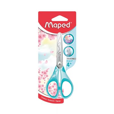 Tesoura Escolar Maped Essentials Kidicut Soft  Cores Diversas - Item Sortido