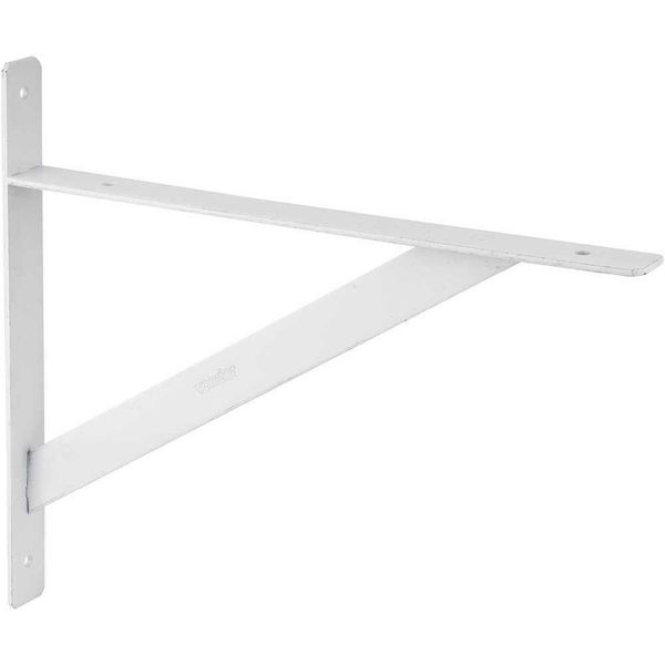 Cantoneira Tipo Mão Francesa, Reforçada, Cor Branca, 20 Cm, Vonder Ostenvonder