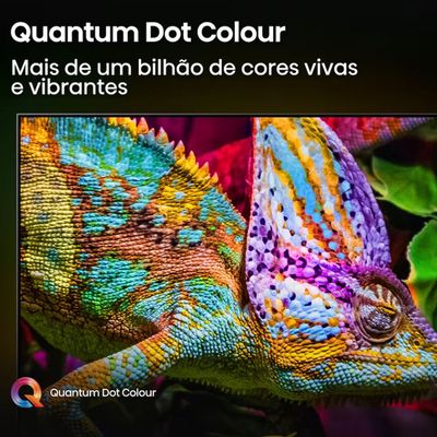 Smart TV 55P 4K UHD 55U6QV 60Hz Vidaa Dolby Vision Hisense Preto / Bivolt
