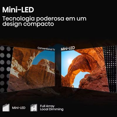 Smart TV 55P 4K UHD 55U6QV 60Hz Vidaa Dolby Vision Hisense Preto / Bivolt