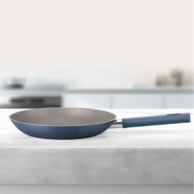 Frigideira Sunguider Intense Euro Home 26cm Alumínio Antiaderente Cabo Soft Touch Azul